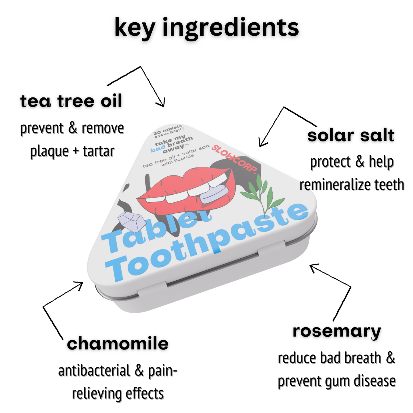 tablet toothpaste [30 tabs]