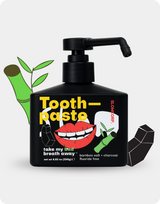 [TOOTHPASTE • fluoride-free] bamboo salt + charcoal