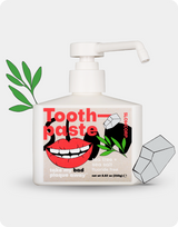 [TOOTHPASTE • fluoride-free] tea tree oil + sea salt