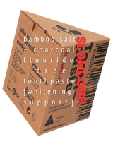 [TOOTHPASTE • fluoride-free] bamboo salt + charcoal