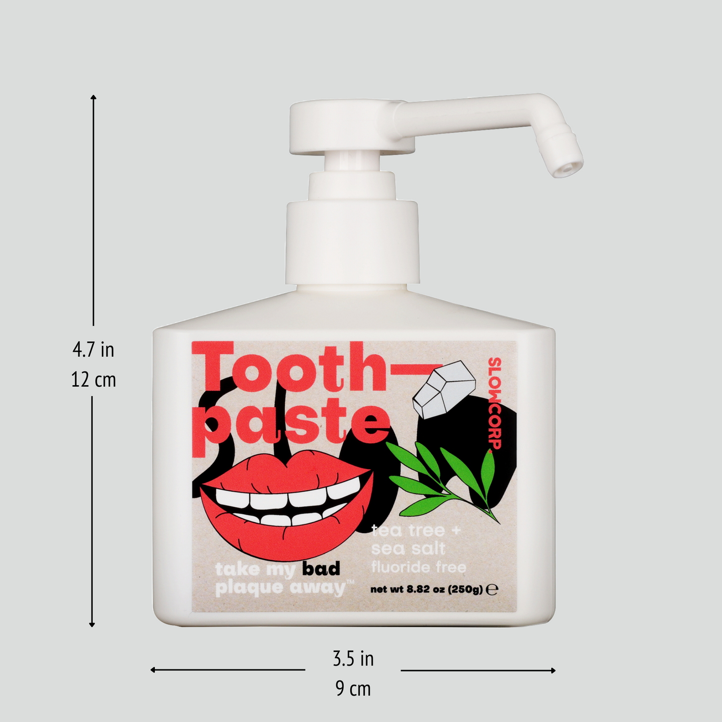 toothpaste [fluoride-free]